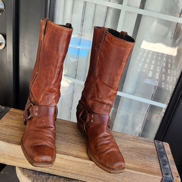 Code West Harness Biker Moto Boots - Picture 7 of 11